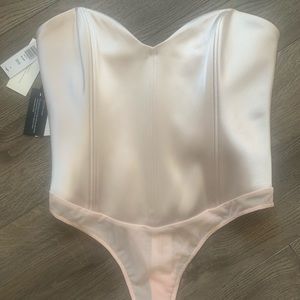 Aritzia Babaton Blaze Bodysuit in Denude